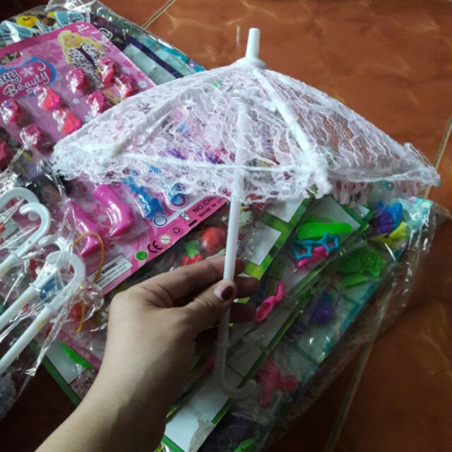 [HCM] Phụ kiện Ô Dù dành riêng cho búp bê 30cm