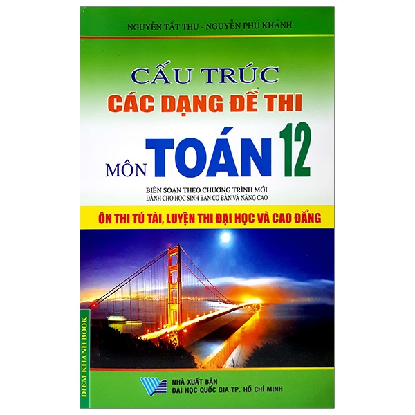 Fahasa - cấu trúc các dạng đề thi môn toán 12