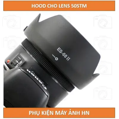 Hood hoa sen ES-68 II Cho Canon EF 50mm F 1.8 STM Lens