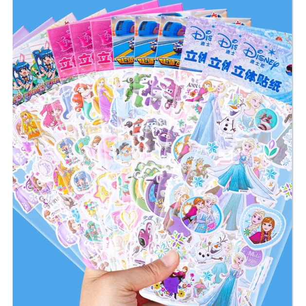 Miếng dán 3D Sticker(ngẫu nhiên)