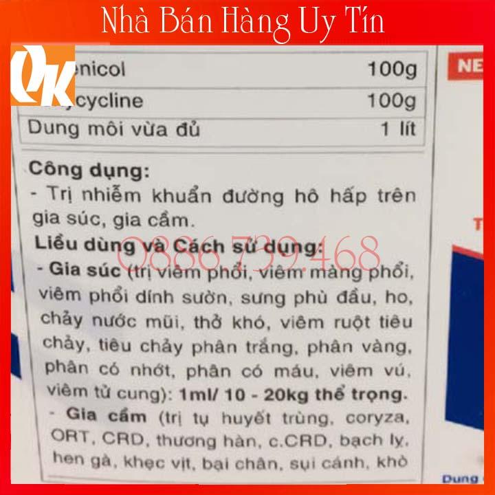 Flosal D 10ml 1 chai trị khò khè sổ mũi cho gà đá
