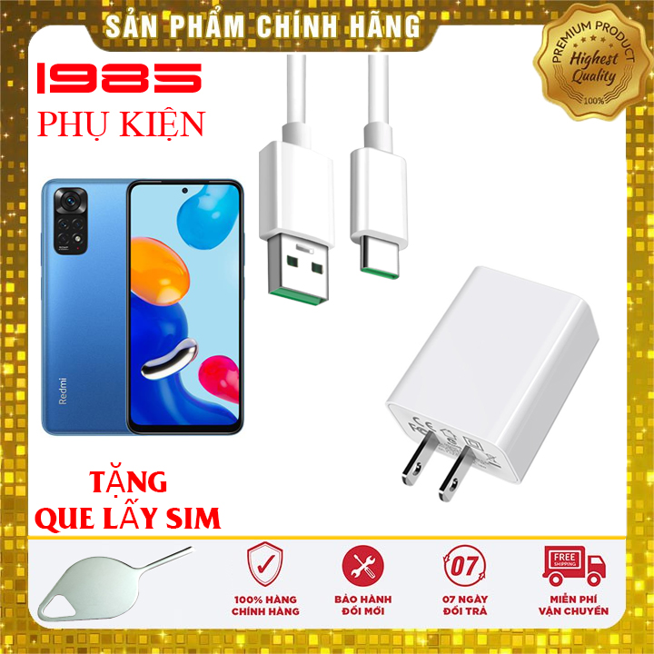 Bộ sạc nhanh xiaomi redmi note 11