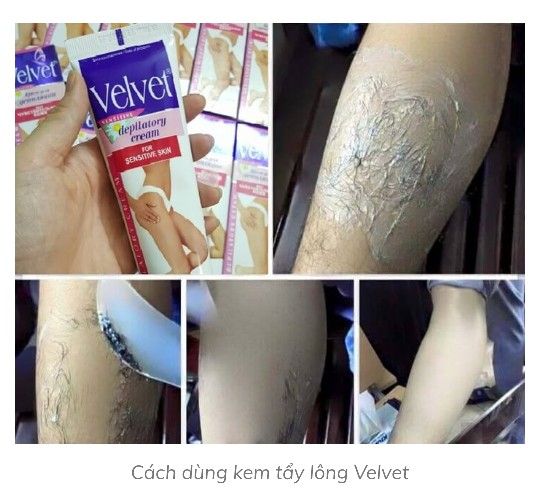 [HCM]Kem tẩy lông Velvet Nga - 100ml
