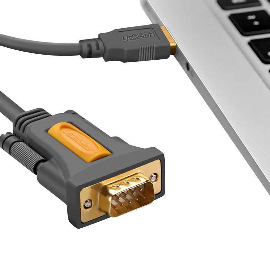 Cáp Usb 2.0 To Com Rs232 Ugreen 20222 Dài 2M