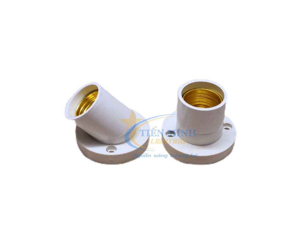 Đui đèn đa năng e27, xoay 180 độ