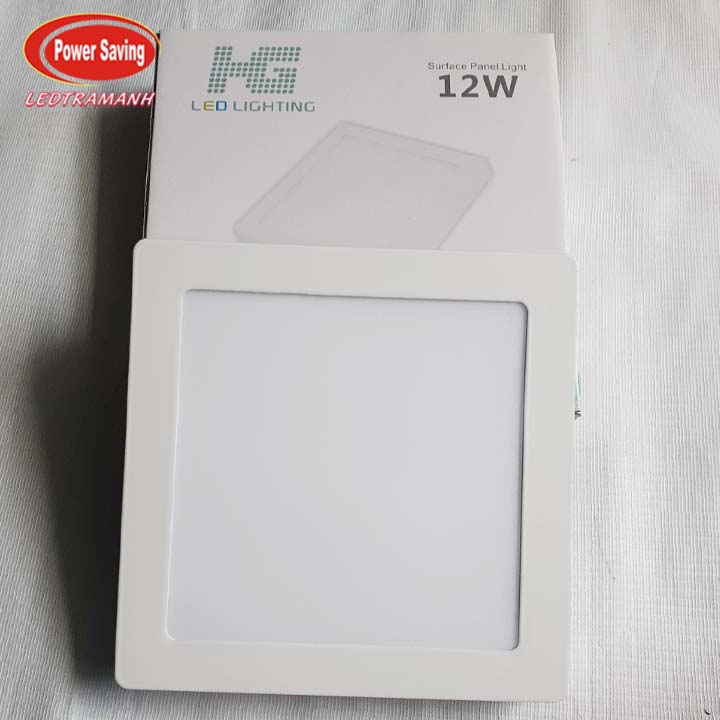 Đèn led áp trần nổi HG 12W Vuông