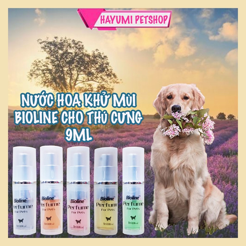 NƯỚC HOA BIOLINE DÀNH CHO CHÓ MÈO - 9ml