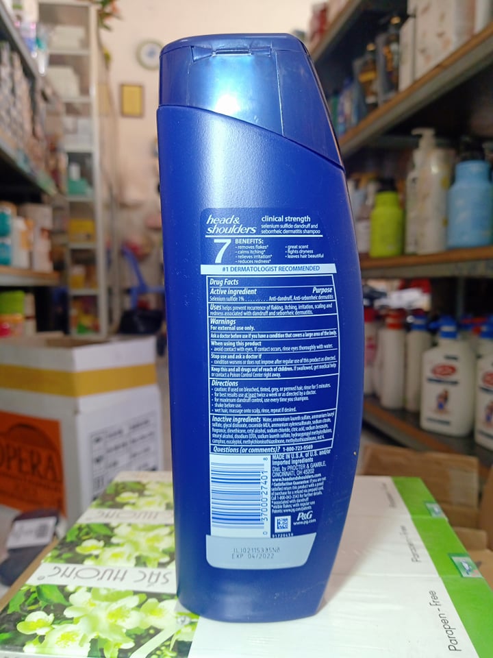 DẦU GỘI HEAD SHOULDERS MỸ