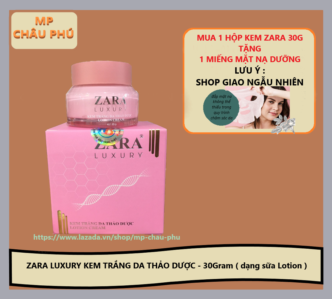 Kem dưỡng trắng da lotoin Zara