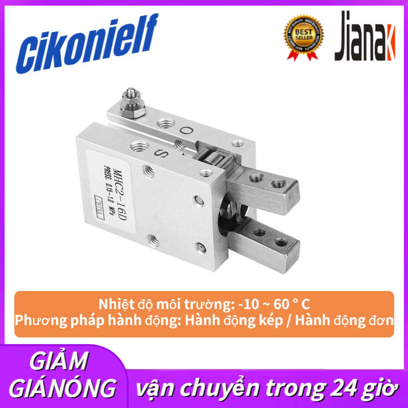 MHC2-10D/16D Parallel Style Air Gripper Pneumatic Finger Cylinder