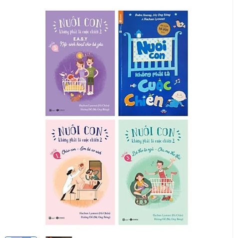 Combo nuôi con không phải là cuộc chiến 2 - tái bản 2019 + nuôi con không phải là cuộc chiến