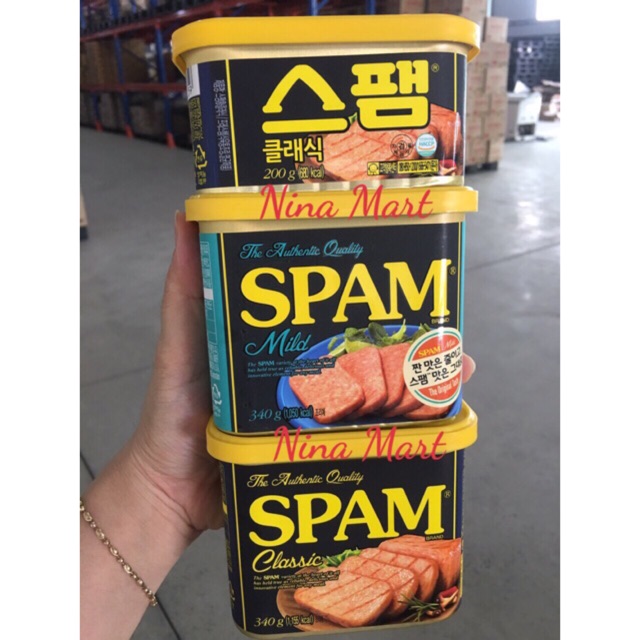 Thịt Hộp Spam Classic 200G