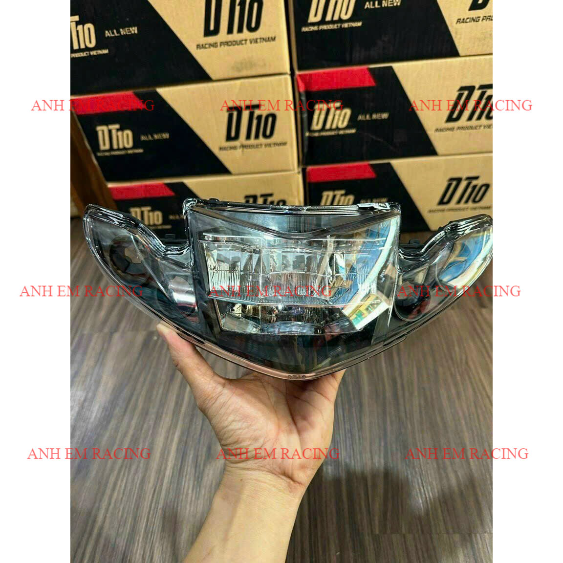 Pha đèn Led 2 tầng Si Hello DT10 chính hãng