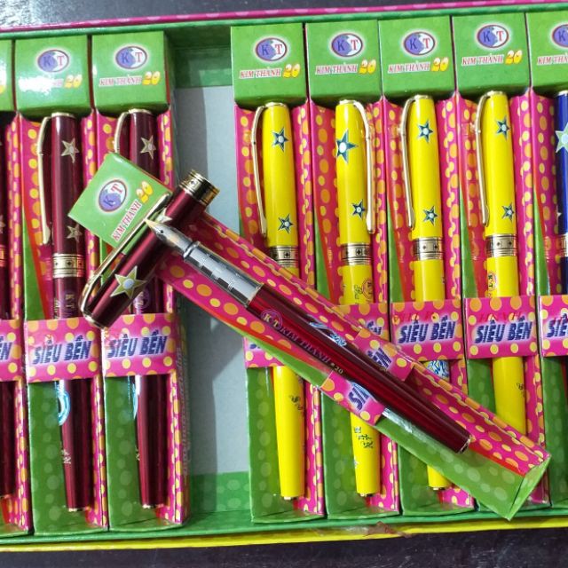Bút máy Kim Thành 20 siêu bền - Nét thanh nét đậm