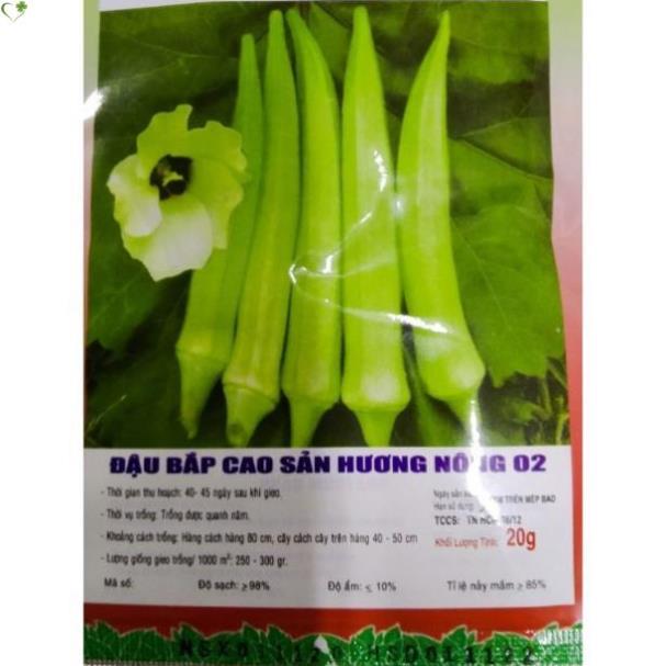 Hạt Giống Đậu Bắp - Cà Bắp - Gói 18 Gram