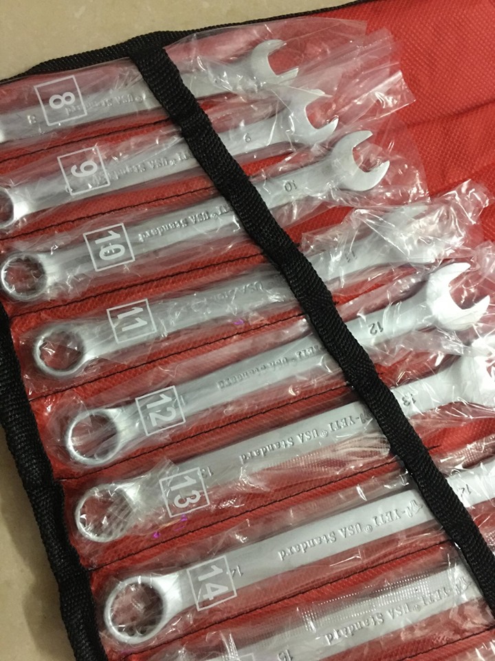 bộ cờ lê vòng miệng từ 8 đến 24