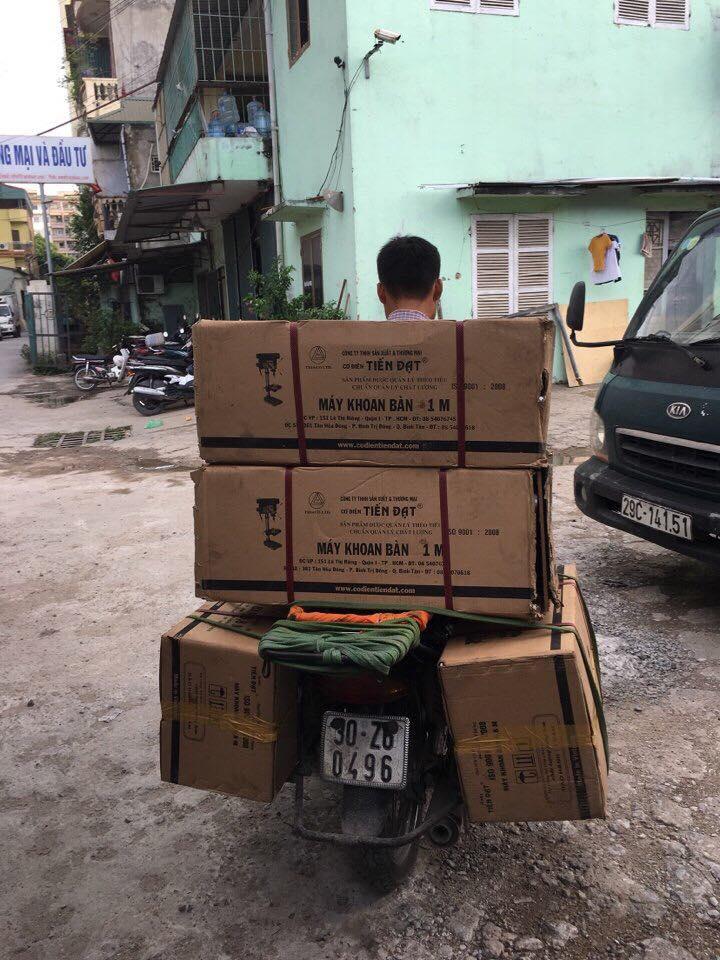 Máy mài 2 đá Tiến Đạt (1HP-Cốt ngắn)