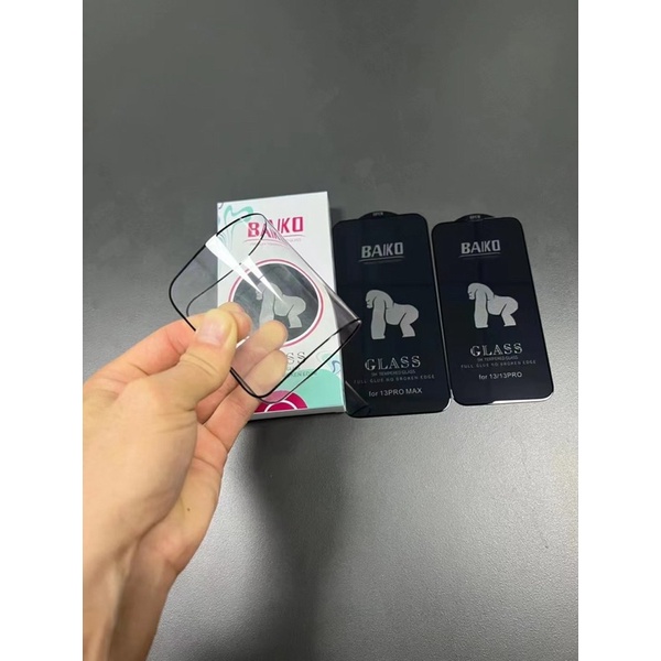 Cường Lực IPHONE Full Màn - Chống Bụi Màn Loa - BAIKO KINGKONG