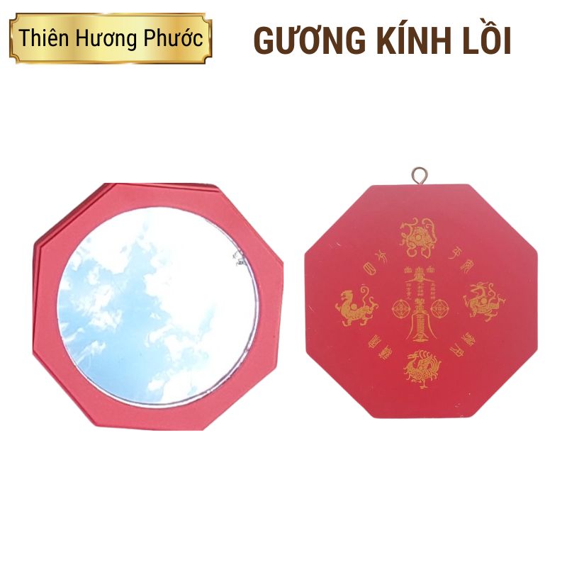 Gương kính lồi phong thủy