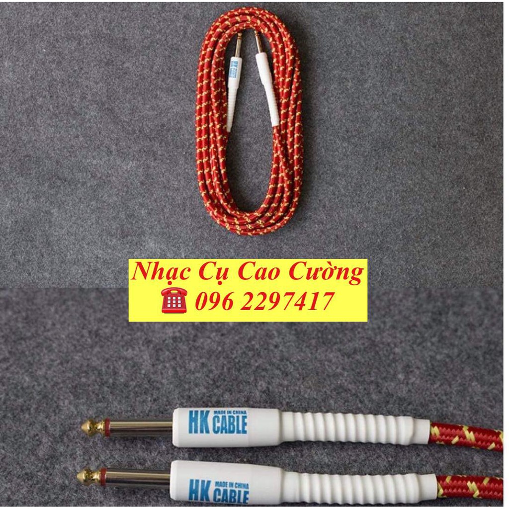 DÂY CẮM ĐÀN BẦU CHỐNG NHIỄU CHỐNG RÈ 3M