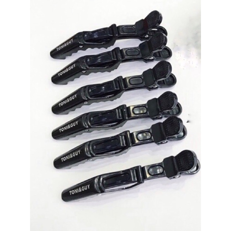 Bộ 6 kẹp tóc mỏ vịt nhựa Toni&guy