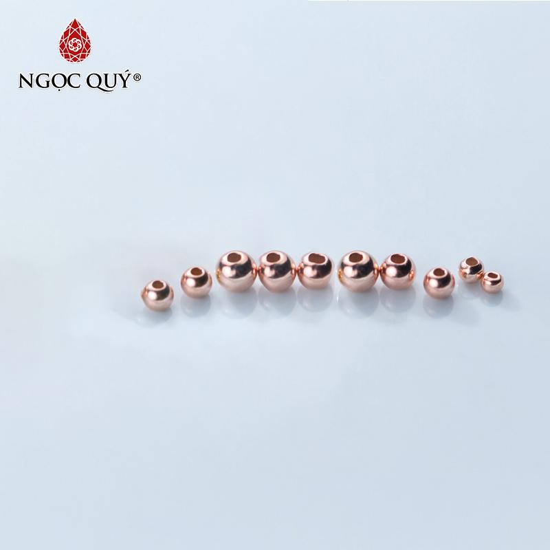[HCM]Combo 5 bi bạc hồng nhạt - Ngọc Qúy Gemstones