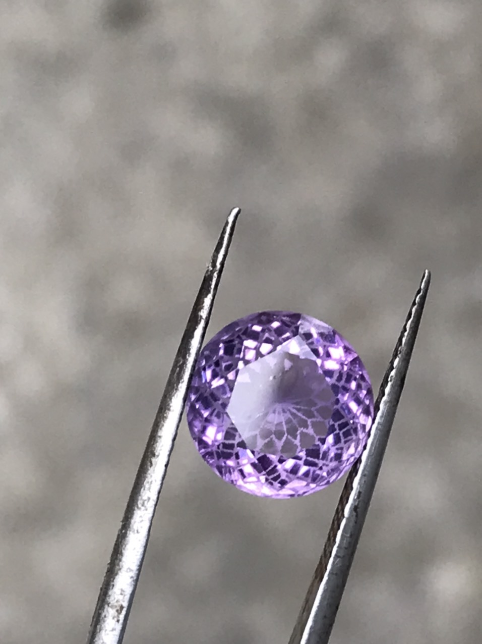 Đá amethyst (kt 9,2 mm)