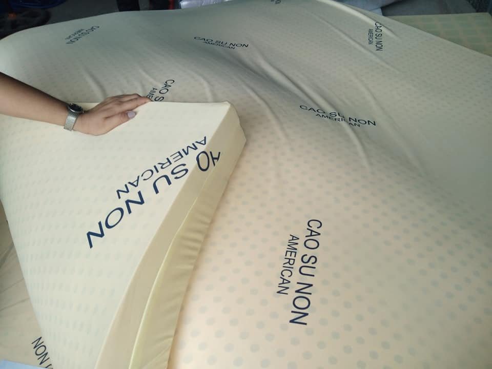 Nệm dày 5cm cao su non american cao cấp (loại 1)
