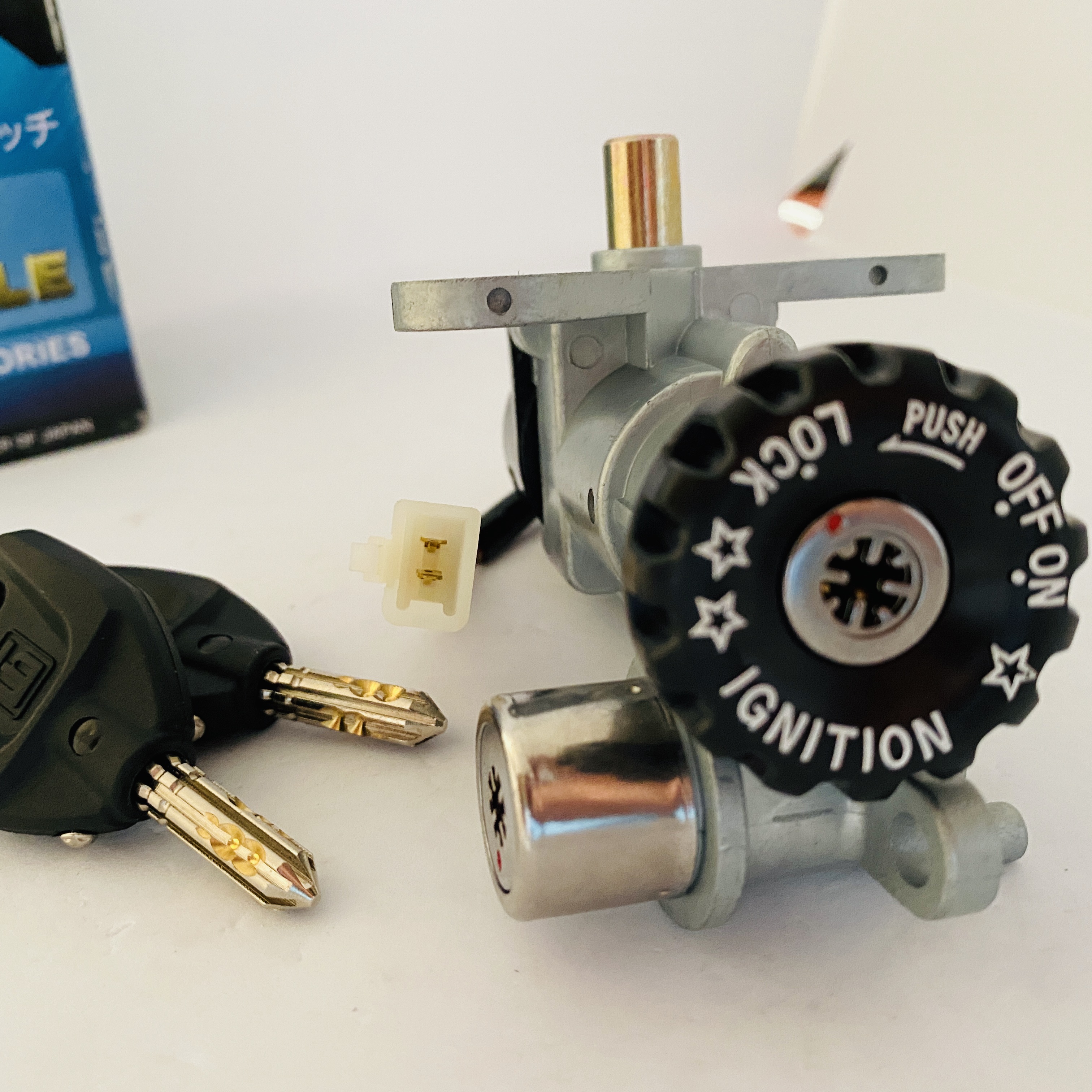 Ổ Khóa Từ 8 cạnh Yamaha Jupiter (2 Dây)