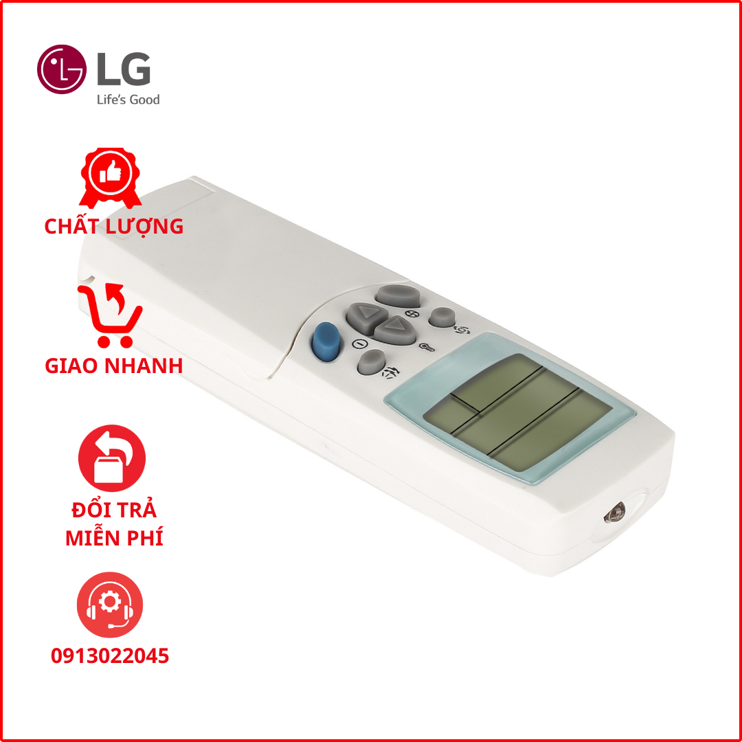 Lg 1-Way and 2-Way Air Conditioner Remote Control (New Open Cover)