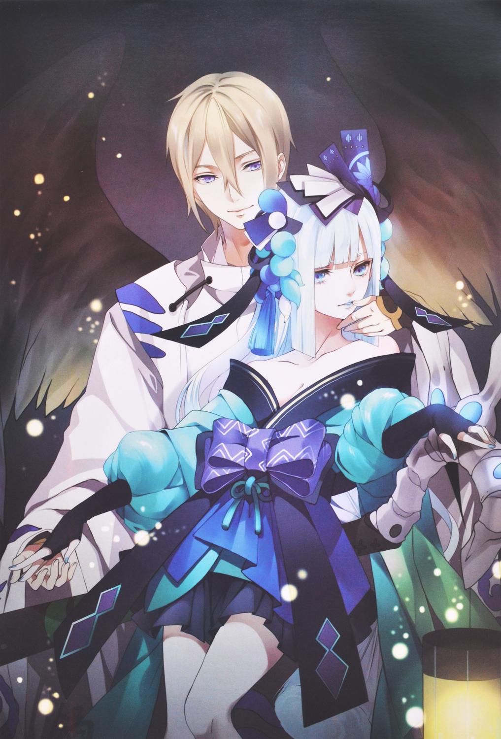 [7-11/12 VOUCHER 8%][thanh lý bán lỗ] Bộ 8 tấm poster Anime - Onmyoji [AAM] [PGN23]