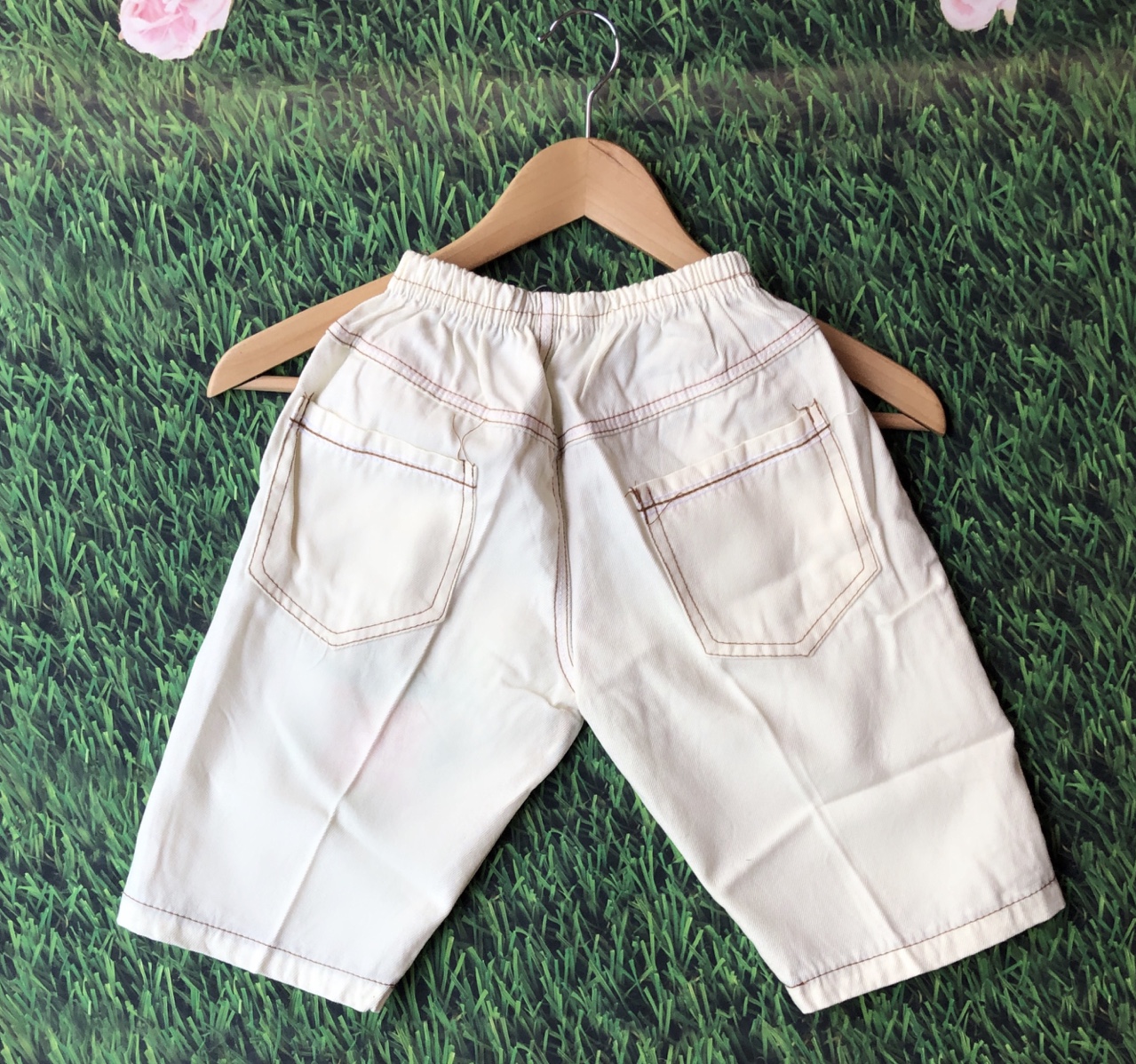 Quần short kaki bé trai từ 23kg - 25kg