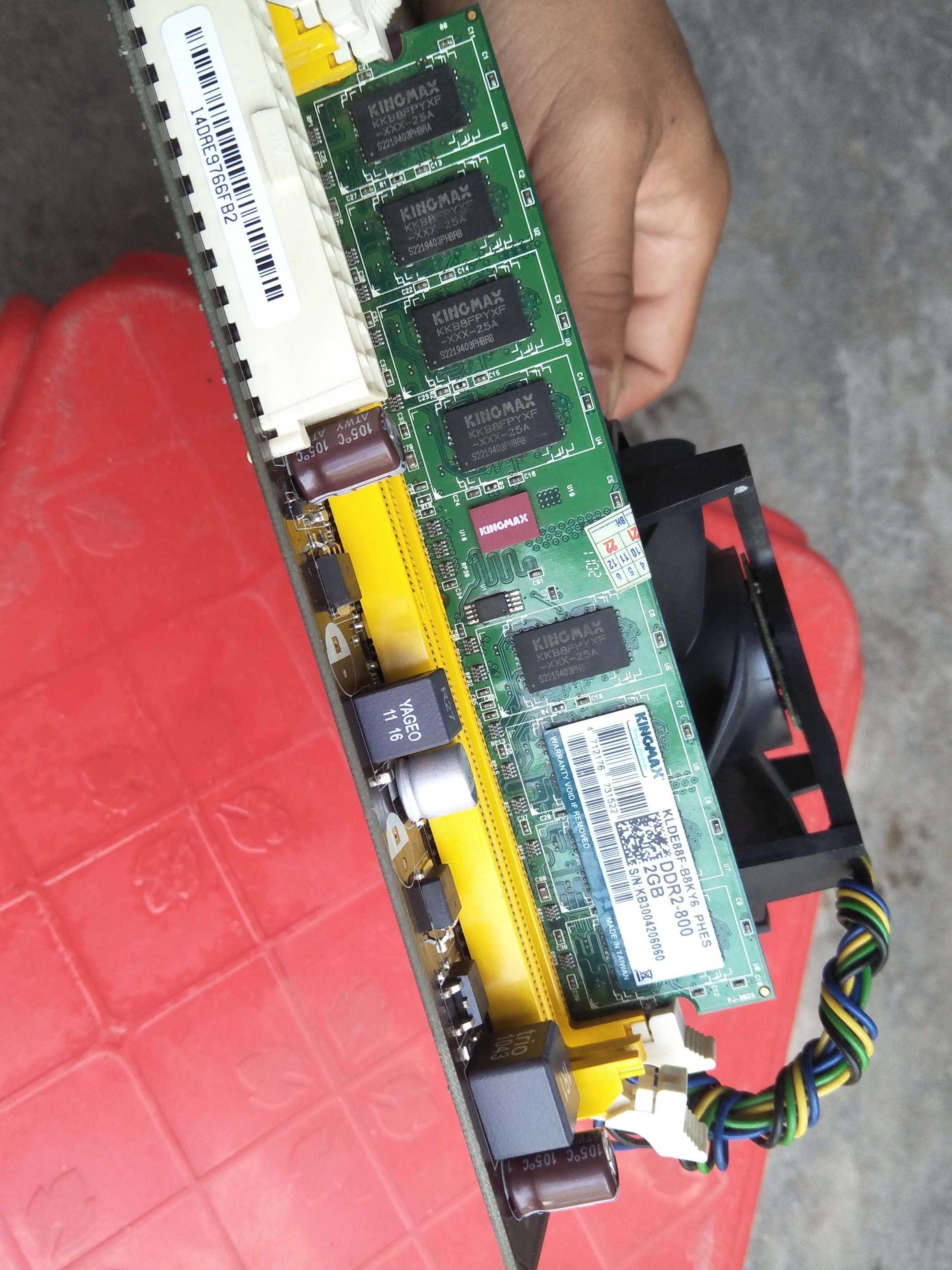 Combo mainboard Chip Ram | Giga, Asus G41 , E 7500, Ram 4G sáng đẹp