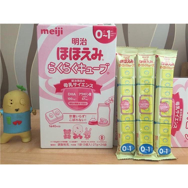 Sữa Meiji 24 Thanh Nội Địa Nhật Bản (Date 06/2024)