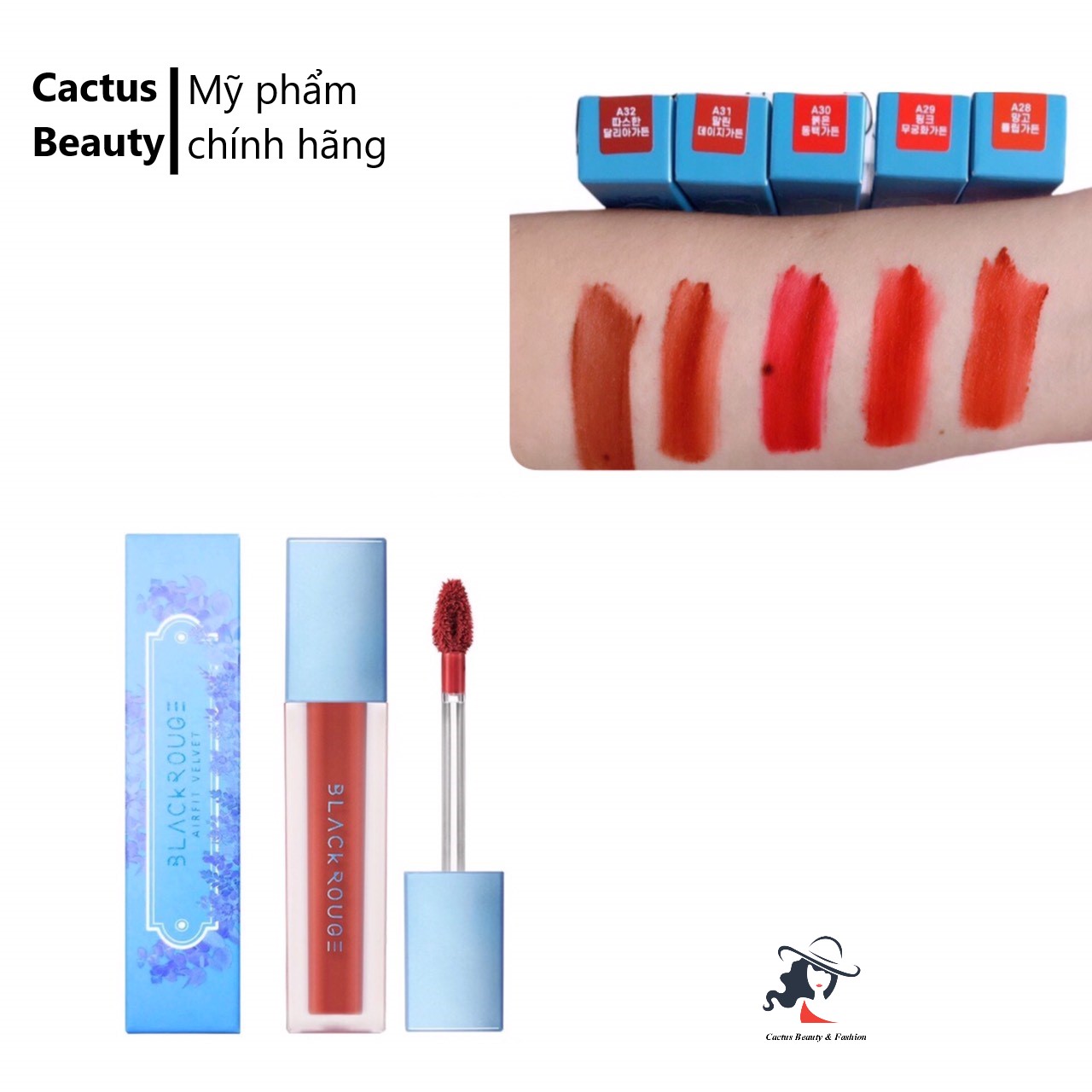 Son Kem Lì Black Rouge Air Fit Velvet Tint Ver 5 A23 A24 A25 A26 A27 ...