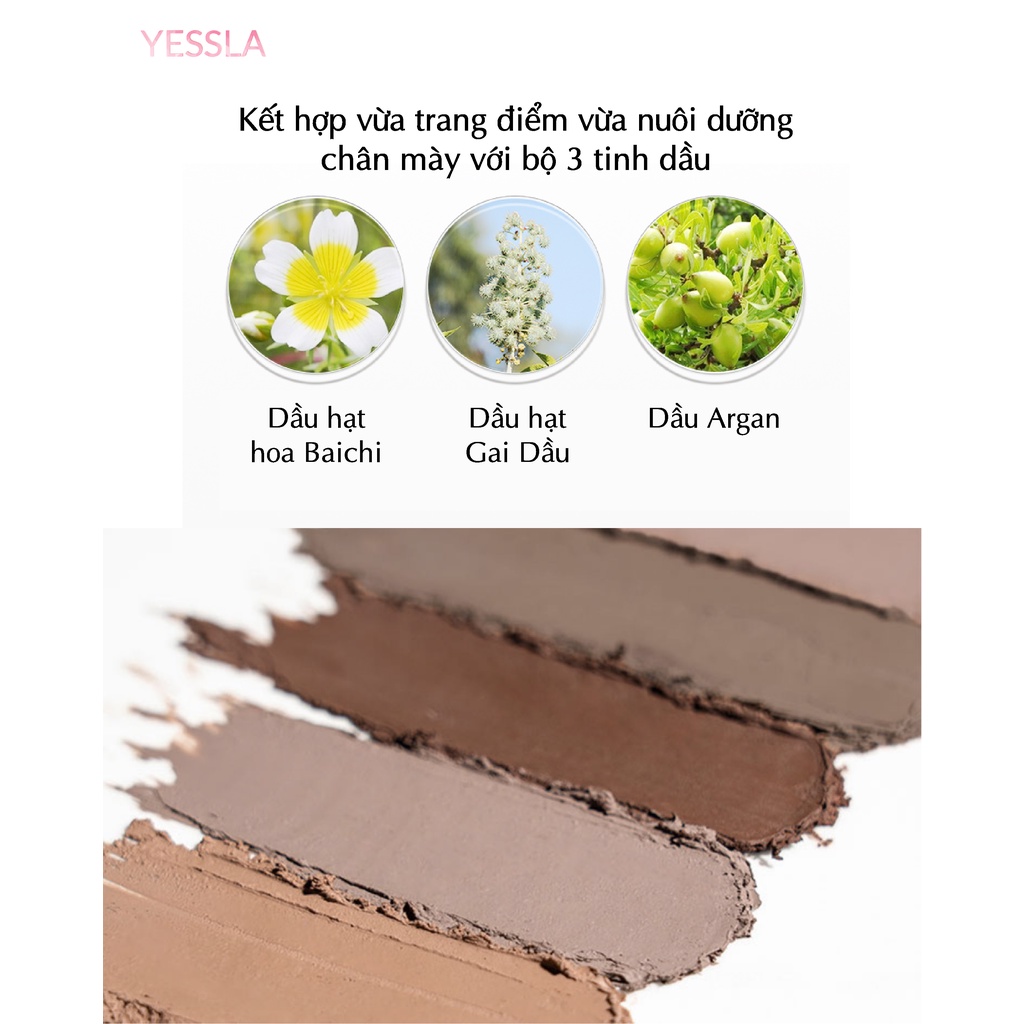BABREA – Gel kẻ chân mày 3 in 1