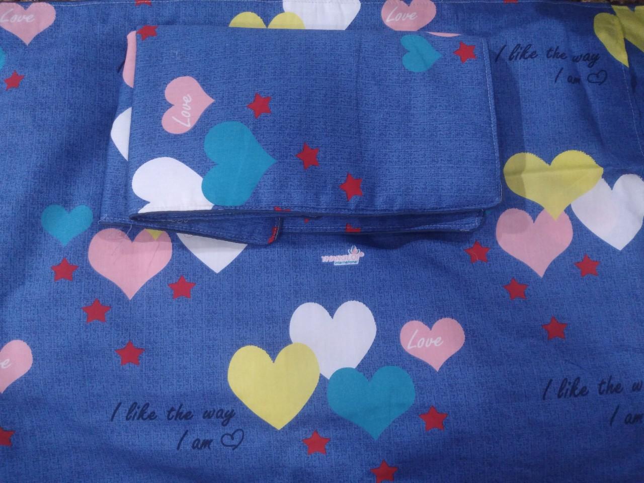Vỏ gối ôm Thắng Lợi vải cotton