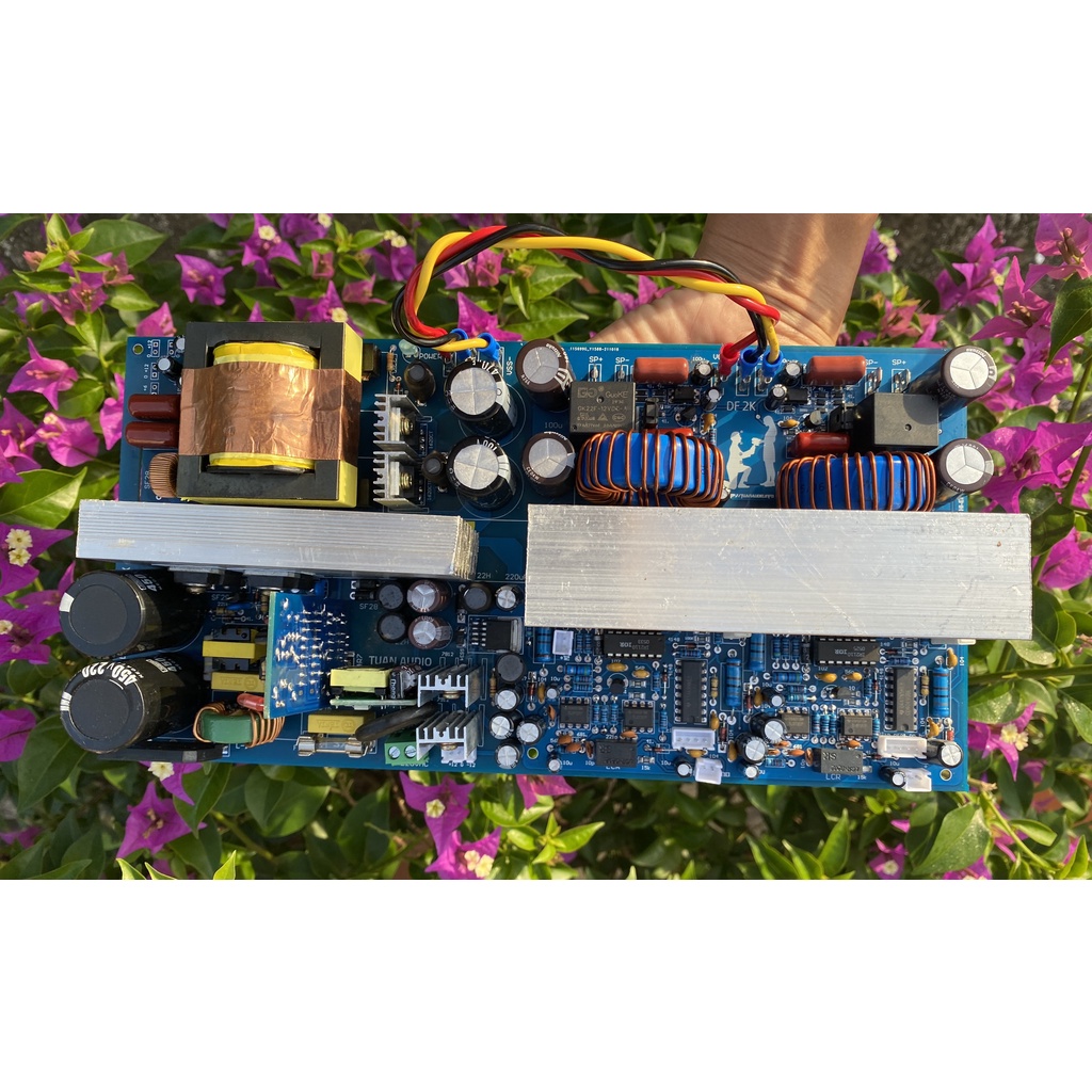Mạch công suất Class D liền nguồn DF-2K (2000W RMS)