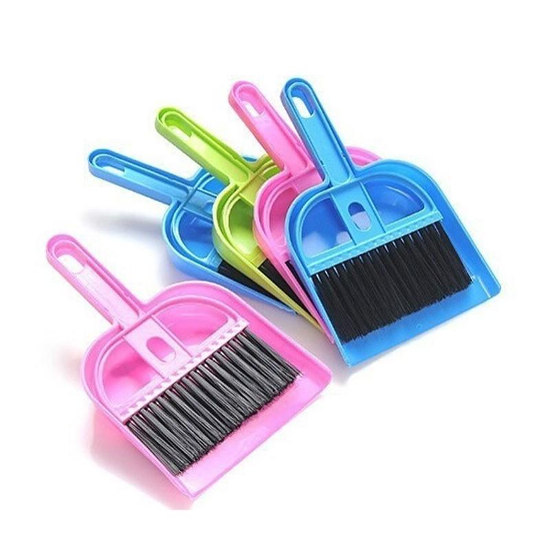 COMBO 2 BỘ CHỔI QUÉT BỤI KÈM HÓT RÁC MINI