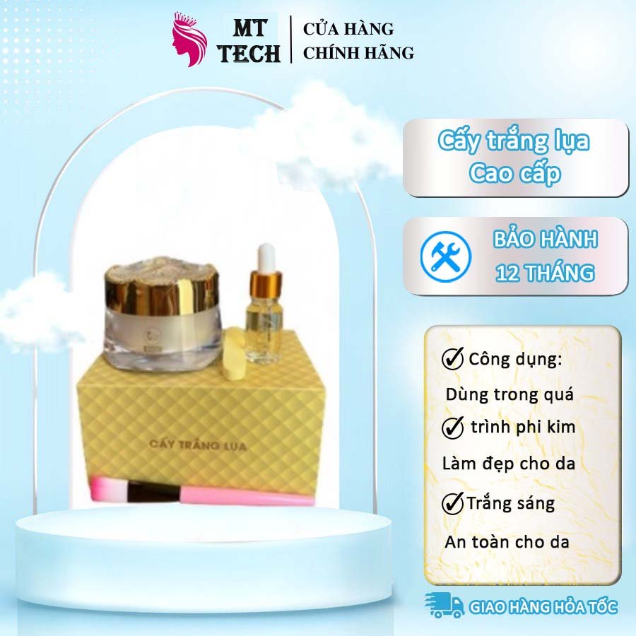 Cấy Trắng Lụa Cấy Colagen Trắng Da Mặt Dành Cho Cá Nhân SPA,