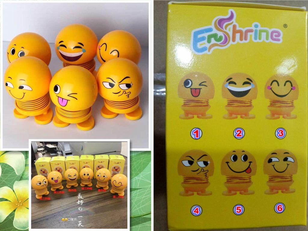 Icon cảm xúc nhúng lò xò cực cute
