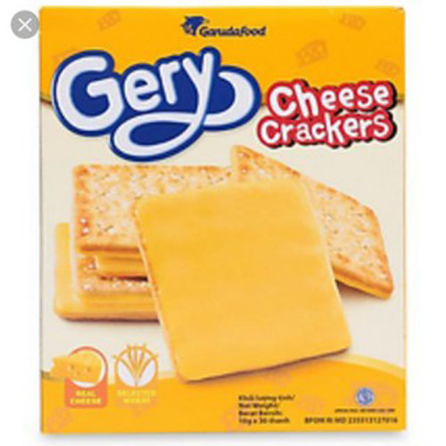 BÁNH GERY CHEESE CRACKERS (HỘP 200GR - 300GR)