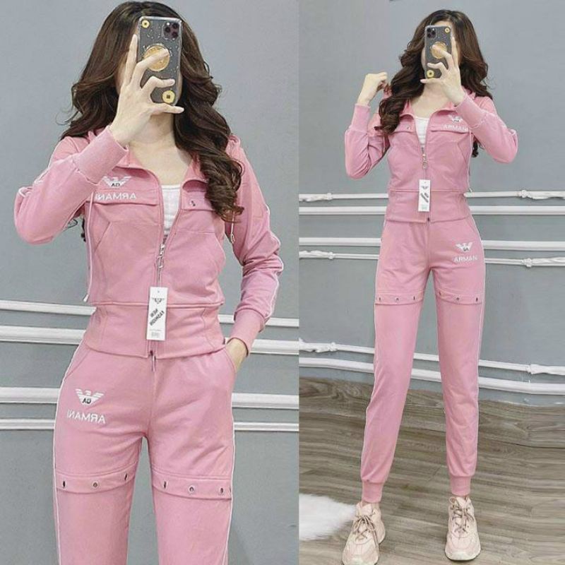 SET BỘ THỜI TRANG ARMANI THÊU