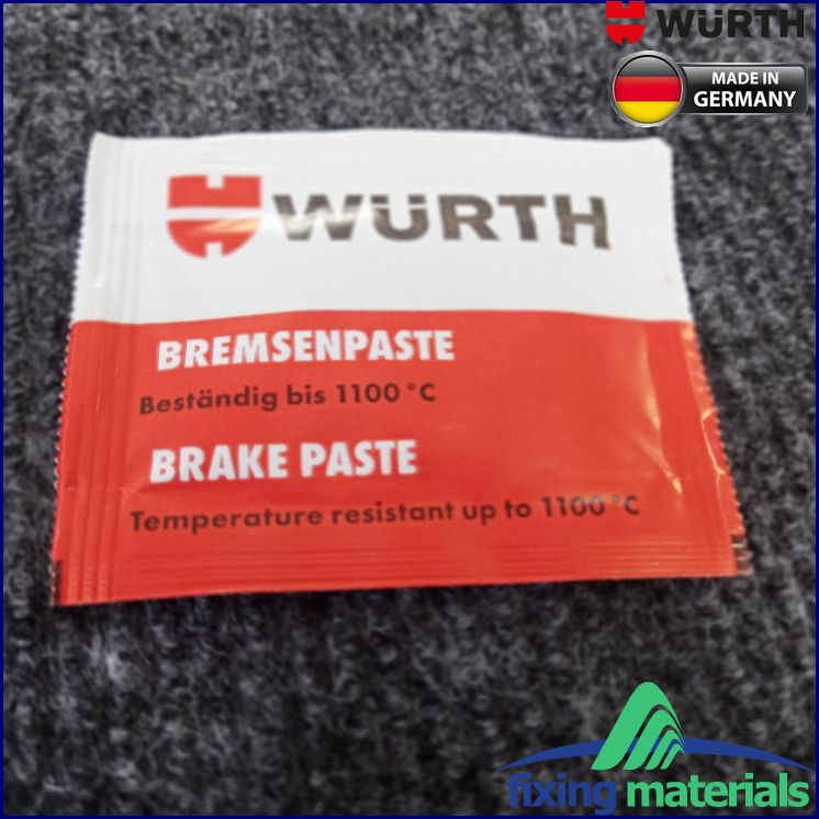 [HCM]Mỡ tra má phanh WURTH Brake Paste SX Đức 5.5g