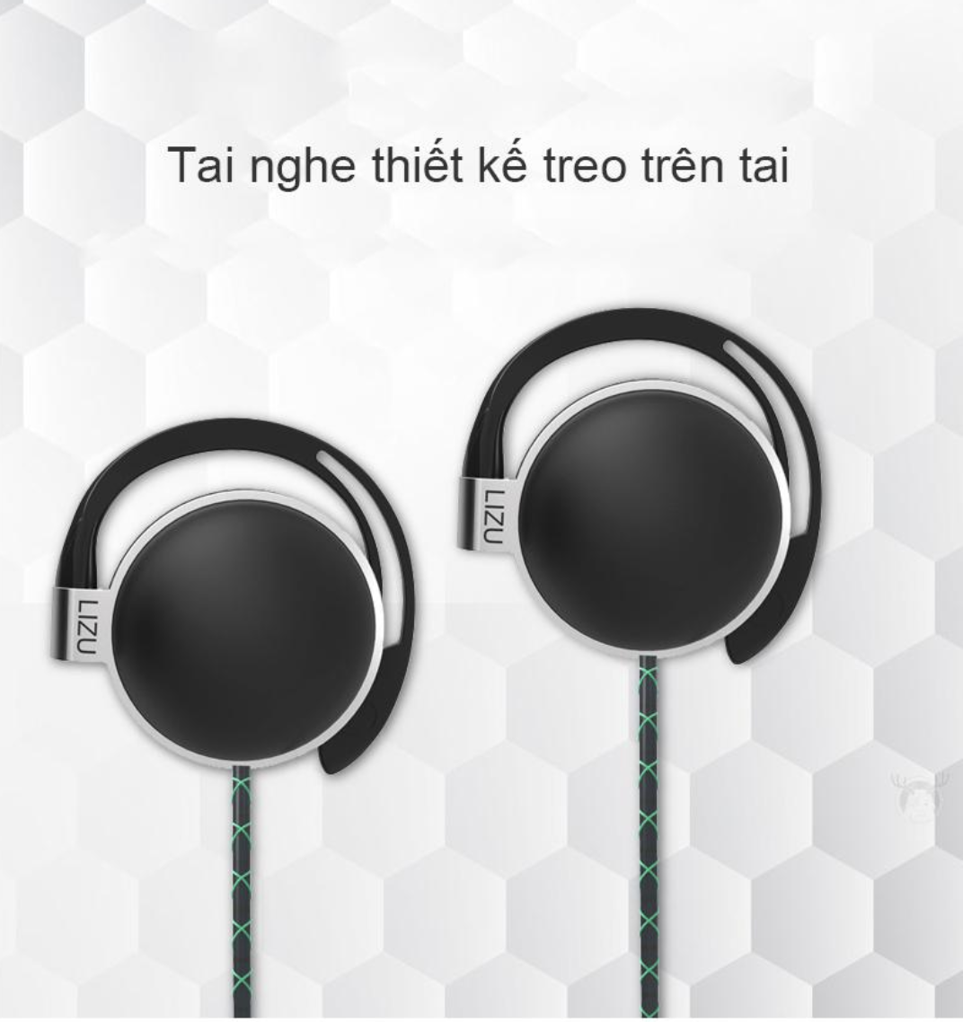 - Thiết kế tai nghe on-ear LIZU-