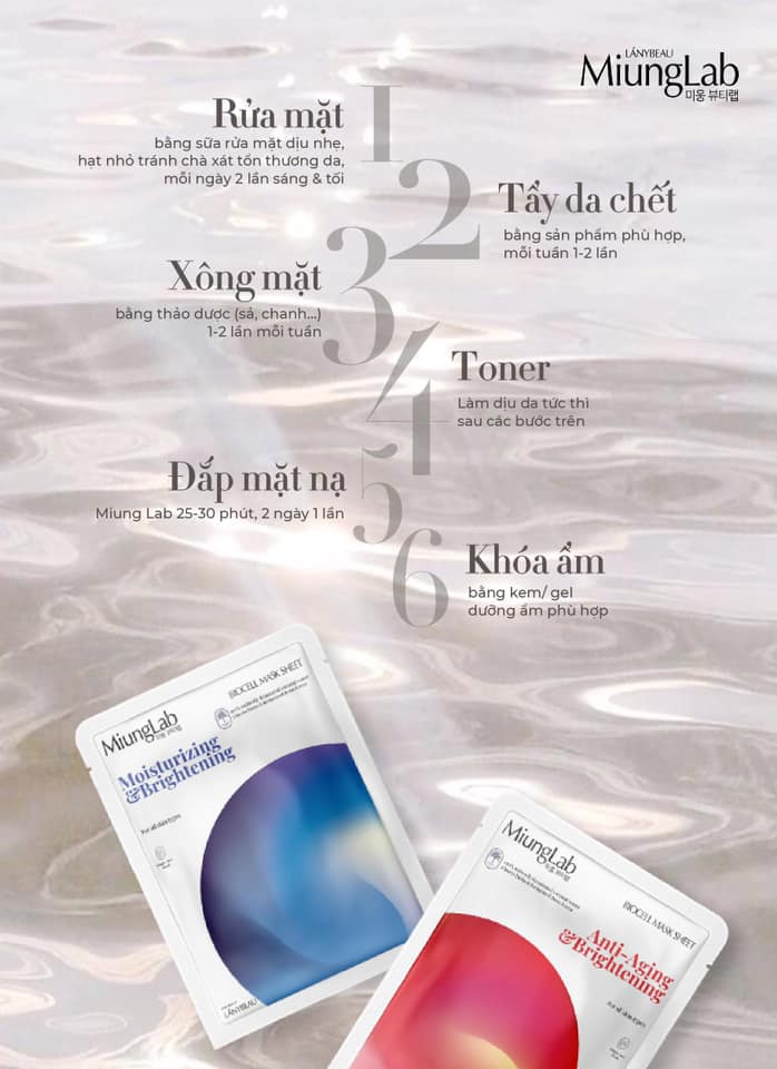 [HCM]Mặt Nạ MIUNG LAB Phiên Bản Mới (1 miếng)