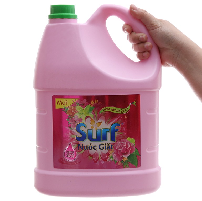 Nước giặt Surf hoa cỏ diệu kỳ can 3.6kg