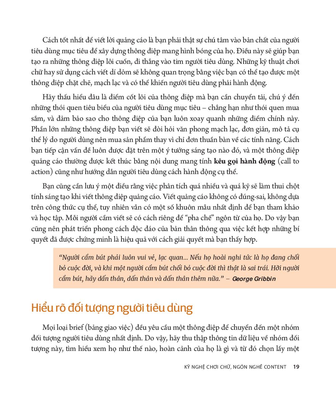Fahasa - Kỹ Nghệ Chơi Chữ, Ngón Nghề Content