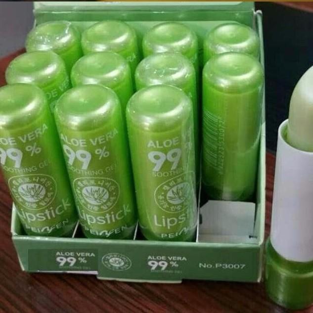 Son dưỡng môi nha đam tròn