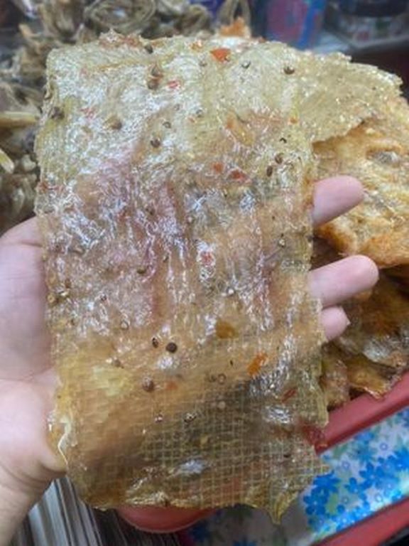 Khô cá thiều miếng tẩm gia vị tiêu ớt - ngon mê ly 100g